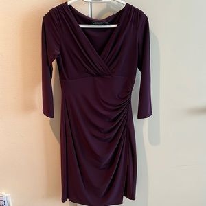 Ralph Lauren purple stretchy dress